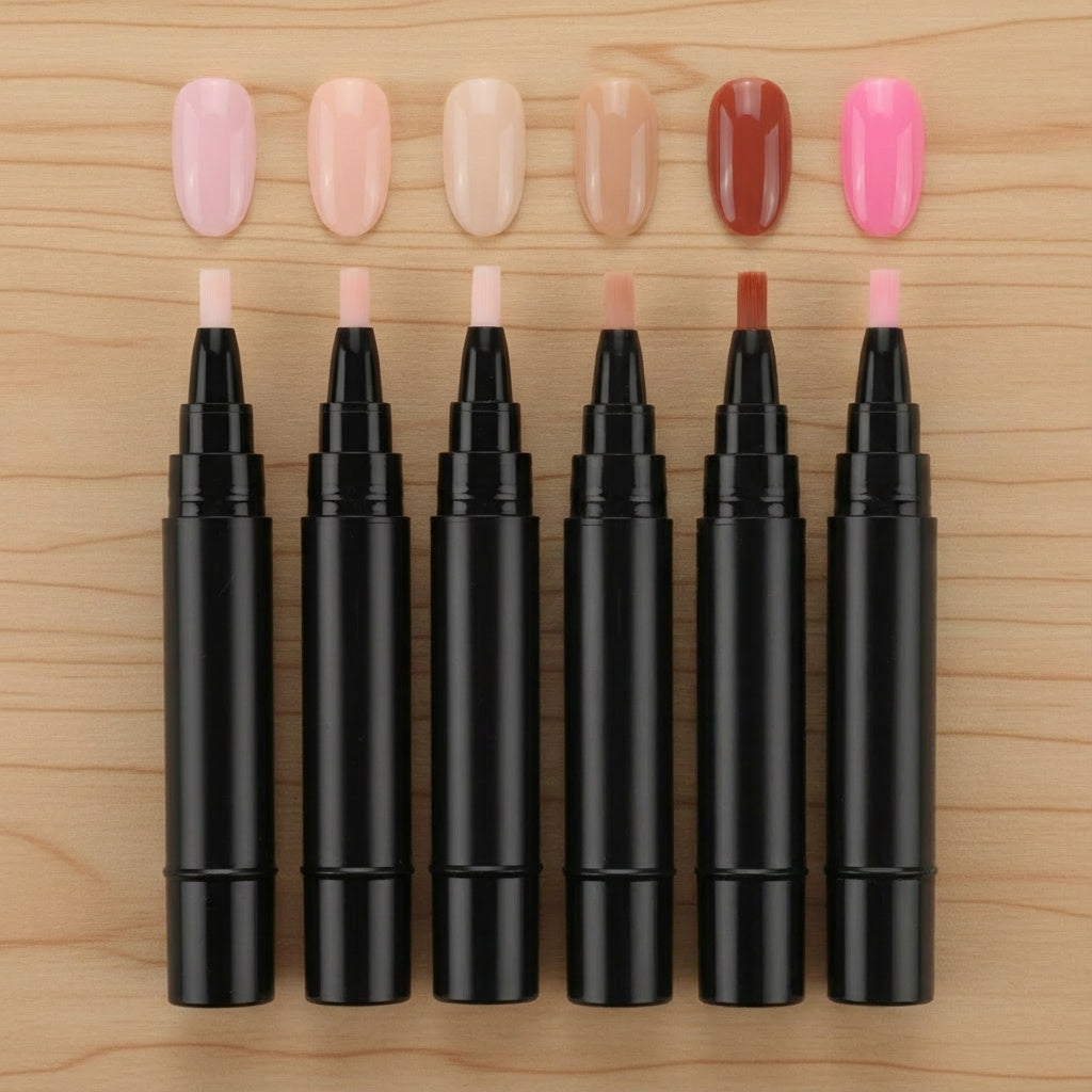 One-Step Nail Gel Pen A Convenient Long-Lasting UVLED Gel For Easy Durable Manicures